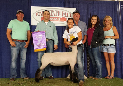 Wright Club Lambs Winners